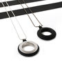 Men's Modern Round Necklace, thumbnail 1 of 6