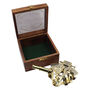 Brass Sextant With Wooden Box, thumbnail 5 of 9