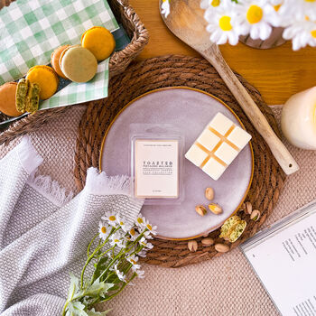 Farmhouse Toasted Pistachio Macaron Candle/ Wax Melt, 3 of 3