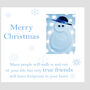 Snowman Special Friends Card, thumbnail 1 of 2