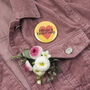 Hearts Semi Personalised Hen Party Badges, thumbnail 3 of 3