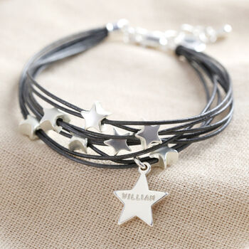 Personalised Multi Strand Star Bracelet, 4 of 7