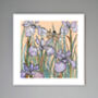 'Dragonfly And Bearded Iris' Print, thumbnail 1 of 3