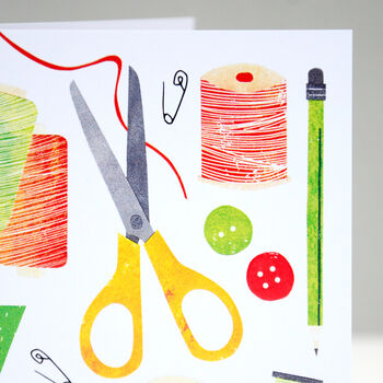 Sewing Kit Blank Card, 2 of 10