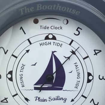 Customisable Sailing Boat Tide Clock, 3 of 6