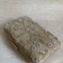 Dark Gold Pearl Rectangular Clutch Bag, thumbnail 2 of 10