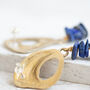 Mismatched Earrings With Lapis Lazuli, thumbnail 3 of 3