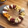 Personalised Mr And Mrs Wood And Slate Chopping Board Perfect Wedding Gift, thumbnail 1 of 5