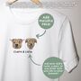 Personalised Airedale Terrier Dog Mum Shirt With Flowers, thumbnail 10 of 11