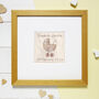Personalised New Baby Girl Picture Gift, thumbnail 10 of 12