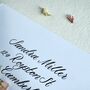 Handwritten Calligraphy Addressed Envelopes, thumbnail 3 of 3