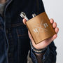 Personalised Engraved Hip Flask For Him, thumbnail 2 of 3