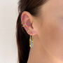 Aqua Chalcedony Hoops, thumbnail 6 of 8