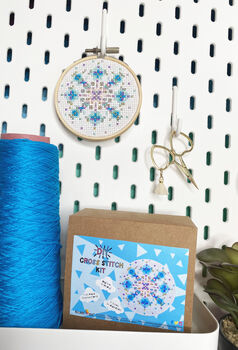 Snowflake Cross Stitch Kit, 5 of 9