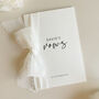 Luxury 'His Vows' Wedding Vows Card, Personalised, thumbnail 5 of 11