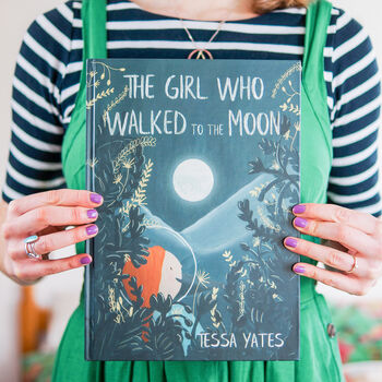 Girl Who Walked To The Moon Children’s Book/ Colouring, 5 of 12