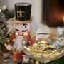 Pair Of Gatsby, Crystal Gold Rimmed Champagne Glasses, thumbnail 3 of 11