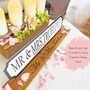 Personalised 'Mr & Mrs' Street Sign, thumbnail 1 of 4