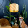 Marmalade Helter Skelter Lampshades With Gold Lining, thumbnail 3 of 4