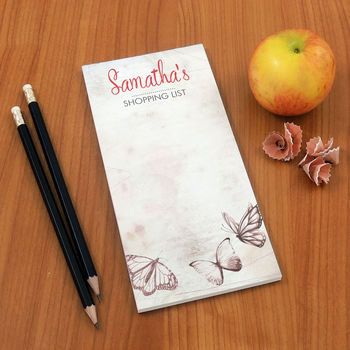 Personalised Notepads And Plain Pencils, 6 of 6