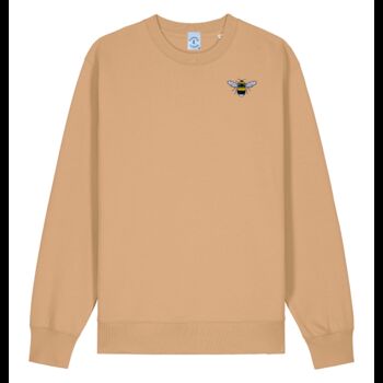 Organic Cotton Embroidered Bee Sweatshirt, 9 of 12