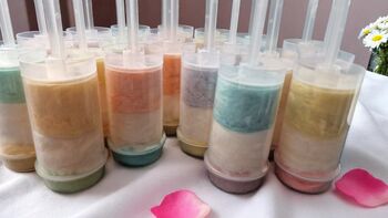 Personalised Candy Floss Push Pops X10 Fairground Party, 7 of 9