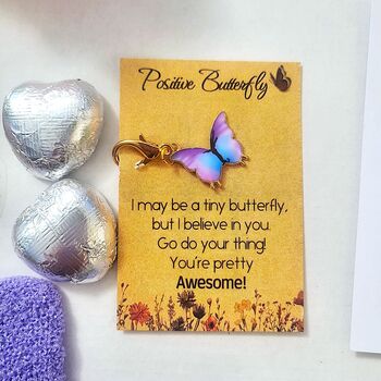Lavender Butterfly Hug In A Box Spa Pamper Hamper, 5 of 12