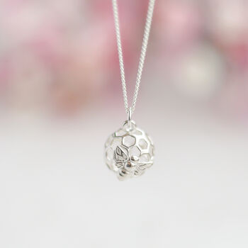 Christmas Gift For Her, Bee Queen Necklace, 4 of 10