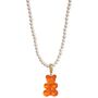 Transparent Gummy Bear Pendant Necklace, thumbnail 7 of 11