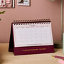 Personalised Any Text 2026 Desk Calendar, thumbnail 1 of 7