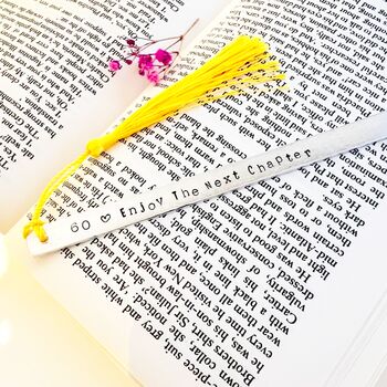 Personalised Age Birthday Bookmark 40 50 60 70, 2 of 5