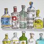 Colourful Gin Bottles Limited Edition Giclee Print, thumbnail 3 of 7