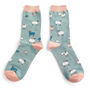 Countryside Sheep Bamboo Socks, thumbnail 1 of 4