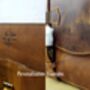 Personalised Handmade Leather Briefcase / Gift For Him, thumbnail 9 of 11