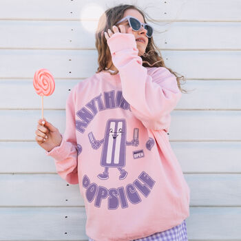 Anything Is Popsicle Women's Graphic Sweatshirt, 3 of 4