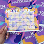 2024 Colourful Patterned A5 Desk Calendar, thumbnail 12 of 12