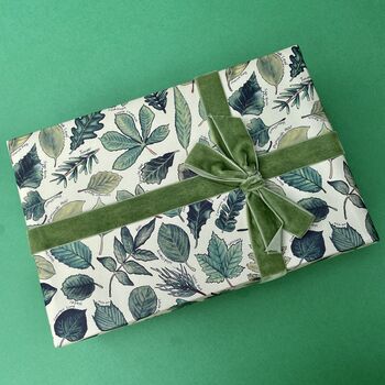 Botanical Leaves Wrapping Paper Set, 8 of 10