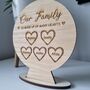 Personalised Our Family Tree With Heart Names, thumbnail 4 of 6