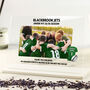Personalised Rugby Coach Thank You Photo Plaque, thumbnail 1 of 4
