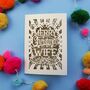 Papercut Wife Christmas Card, thumbnail 6 of 7