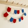 King Charles Three Coronation Mini Bunting Garland, thumbnail 2 of 4