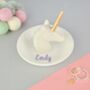 Personalised Unicorn Ring Stand And Dish, thumbnail 1 of 4