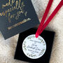 First Christmas In New Family Home Custom Bauble 2022, thumbnail 5 of 12