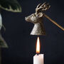 Gold Stag Candle Snuffer, thumbnail 1 of 2