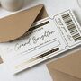 Personalised Hotel Reservation Gift Voucher Gold Foil, thumbnail 5 of 9