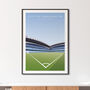 Manchester City City Of Manchester Stadium Poster, thumbnail 3 of 8