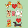Hand Iced Puppy Love Biscuit Tin, thumbnail 3 of 3