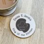 Personalised Chef Dad Coaster, thumbnail 1 of 2