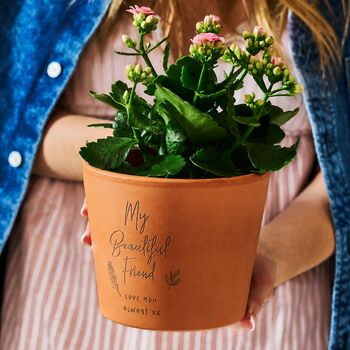 Personalised Friendship Flower Pot, 5 of 11