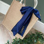 Personalised Christmas Eve Bag With Satin Ribbon, thumbnail 5 of 7